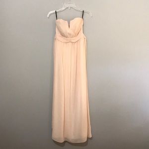 Maxi bridesmaid dress